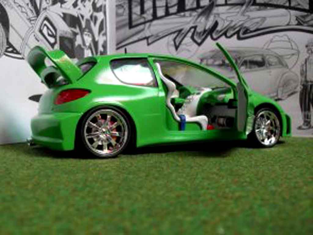 Solido 1/18 - Peugeot 206 Tuning Mtk