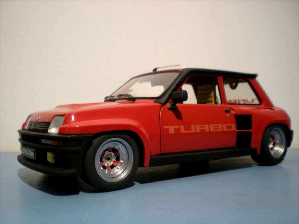 Renault 5 miniature Siku rouge, cbilleque