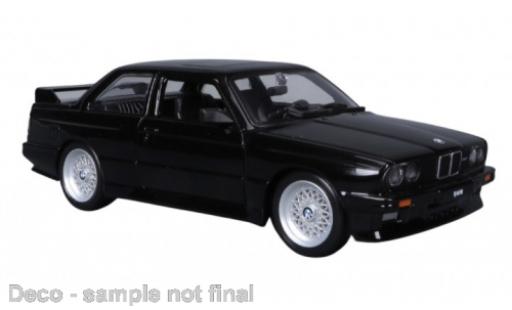 La BMW M3 noire en voiture miniature par Burago au 1/24e miniatures-toys
