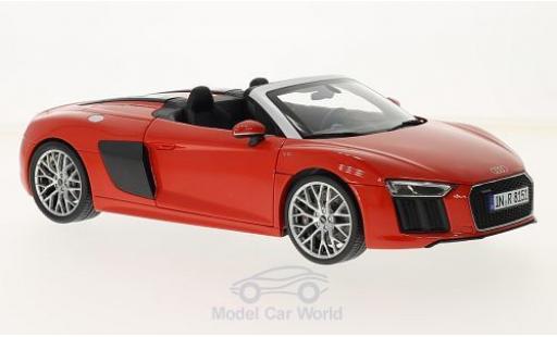 Maquette voiture Audi R8 2009 rouge 10 x 4 x 3 cm - Échelle 1:43 - Voiture  miniature 